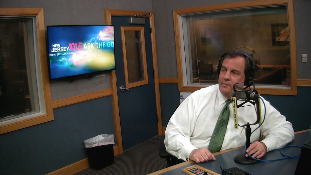Christie Blasts Newspapers, Pols and Press in Radio Appearance