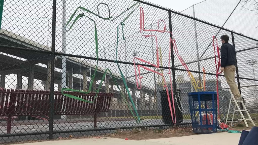 The Man Behind Jersey City’s Fence Art Mystery