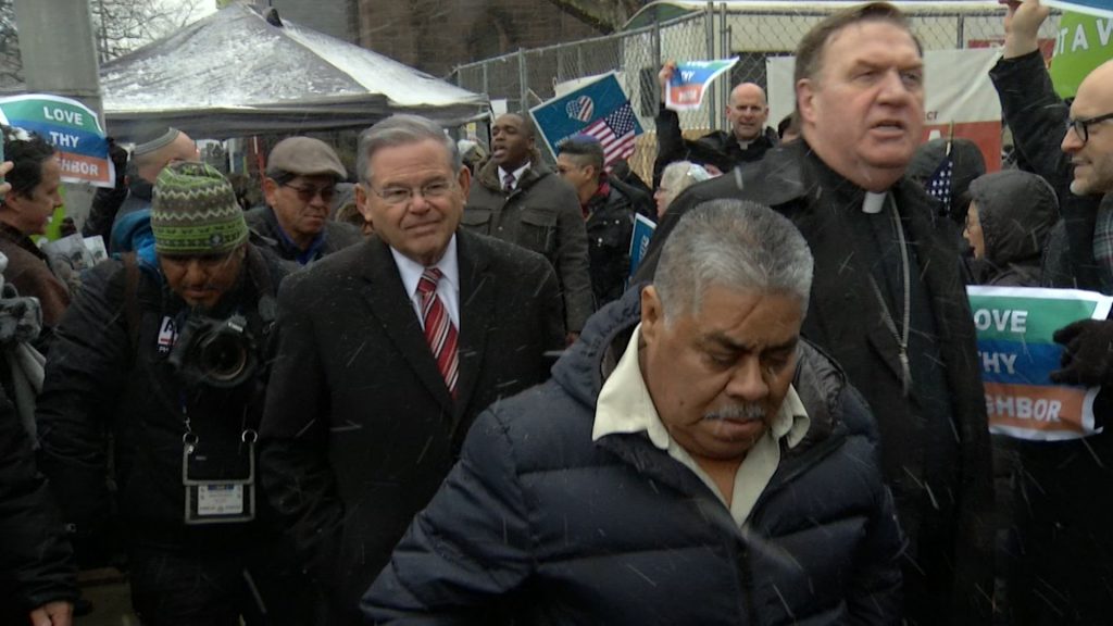 Senator, Cardinal Rally Support For Union City Man Facing Deportation