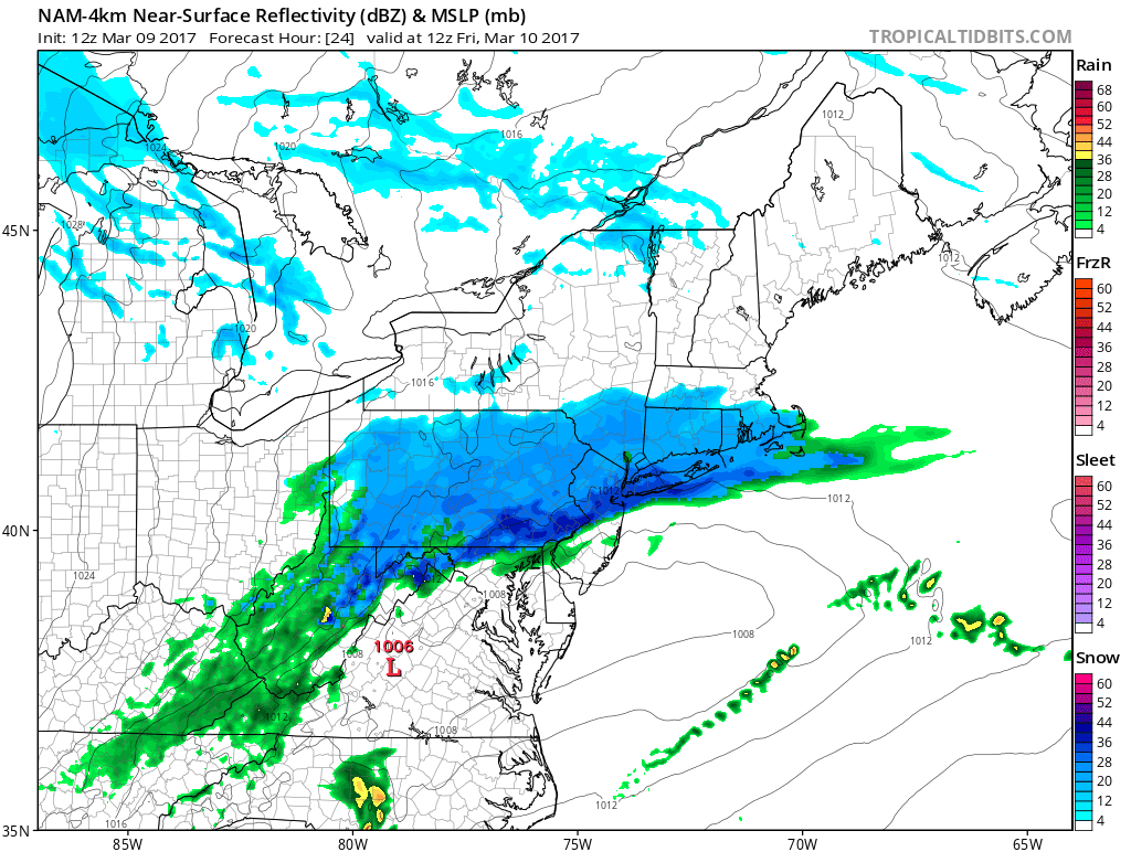 March the Lion: Snow Friday, Cold Weekend Ahead
