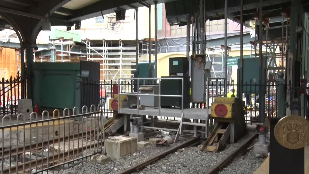 Officials Tour Hoboken Terminal to Assess Repair Progress