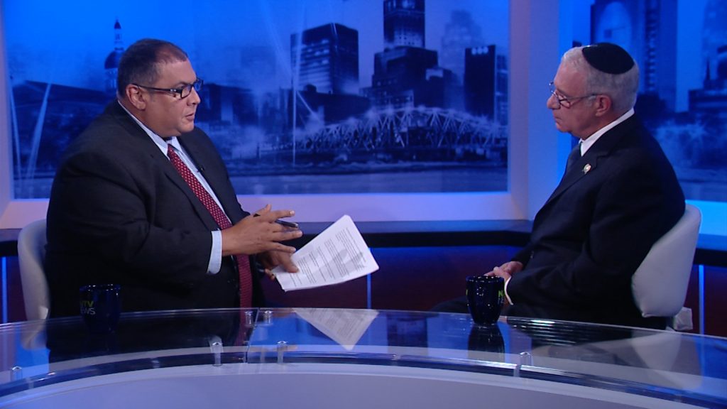 Schaer discusses looming budget crisis