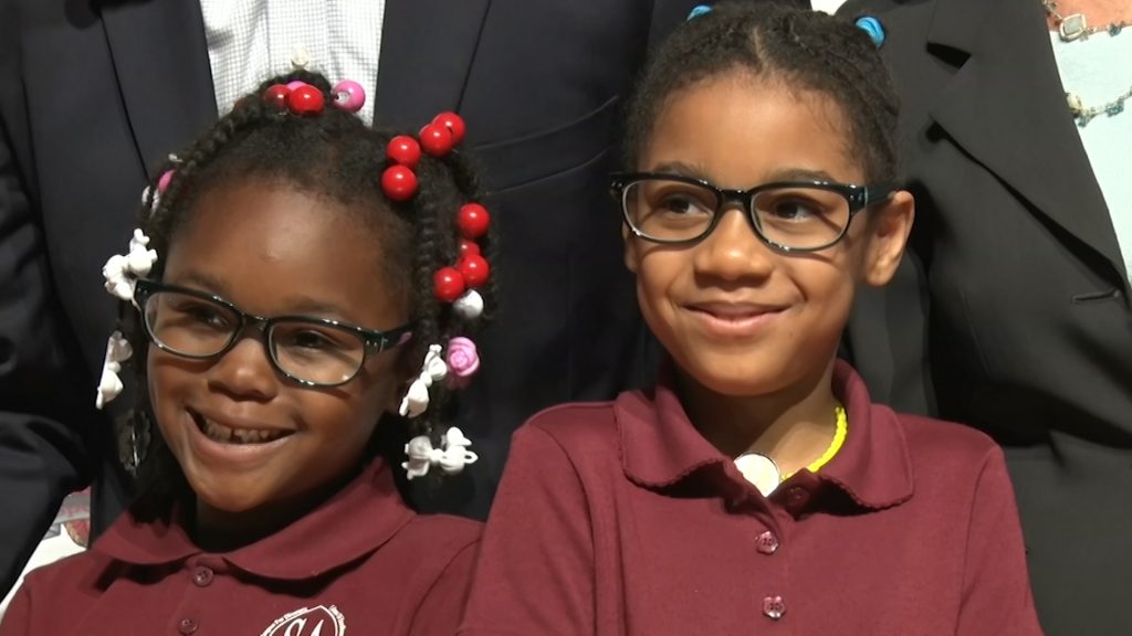 Newark students get free eye exams, glasses