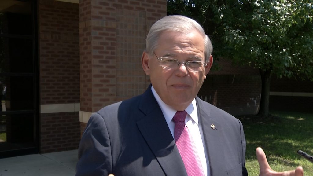 Sen. Menendez sees hope for congress in military funding debate