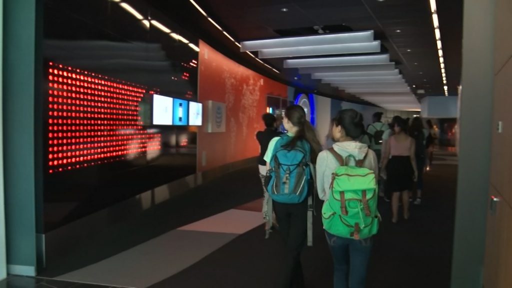 Girls Who Code participants test their skills