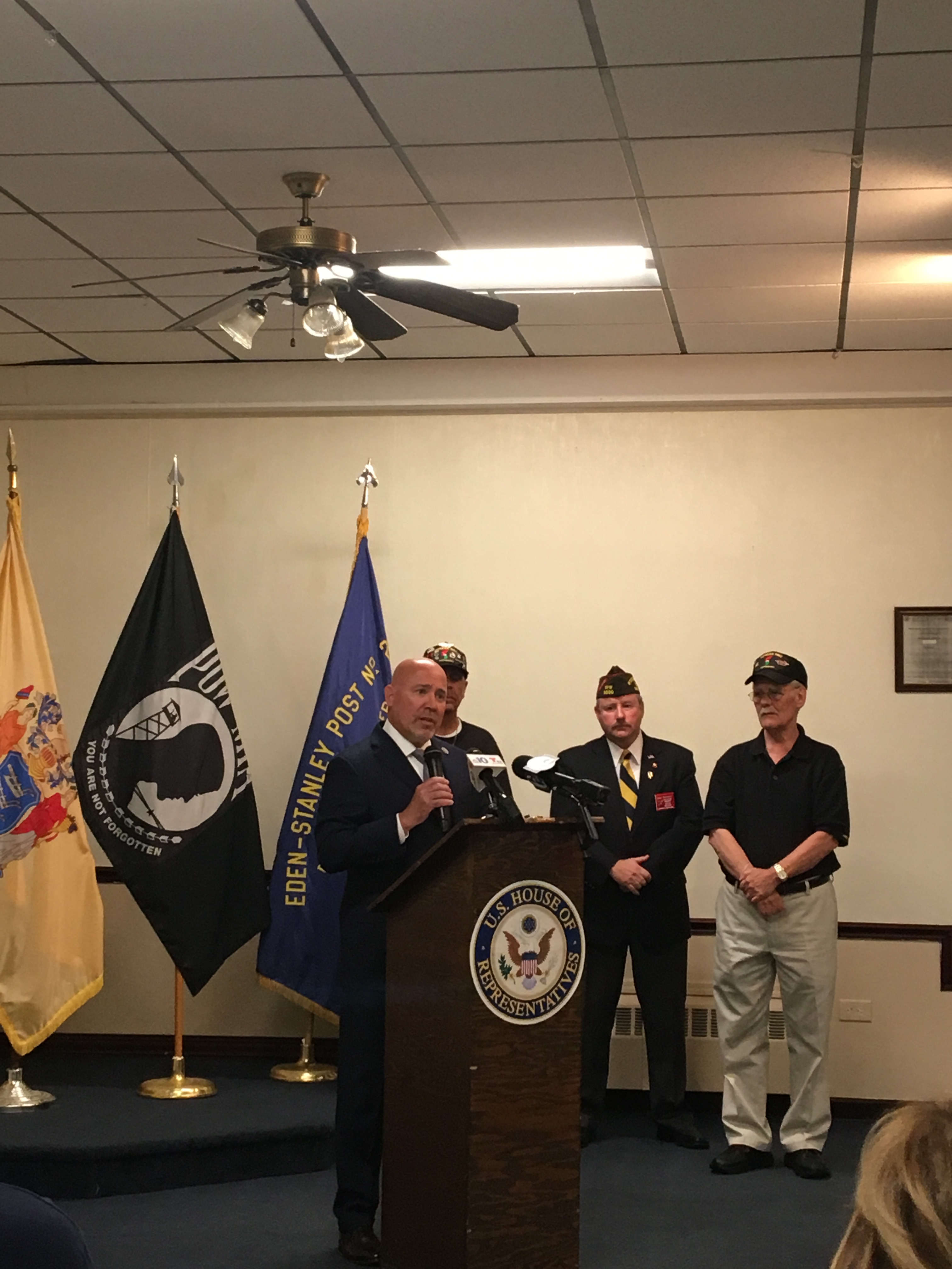 Congressman announces legislation for veterans