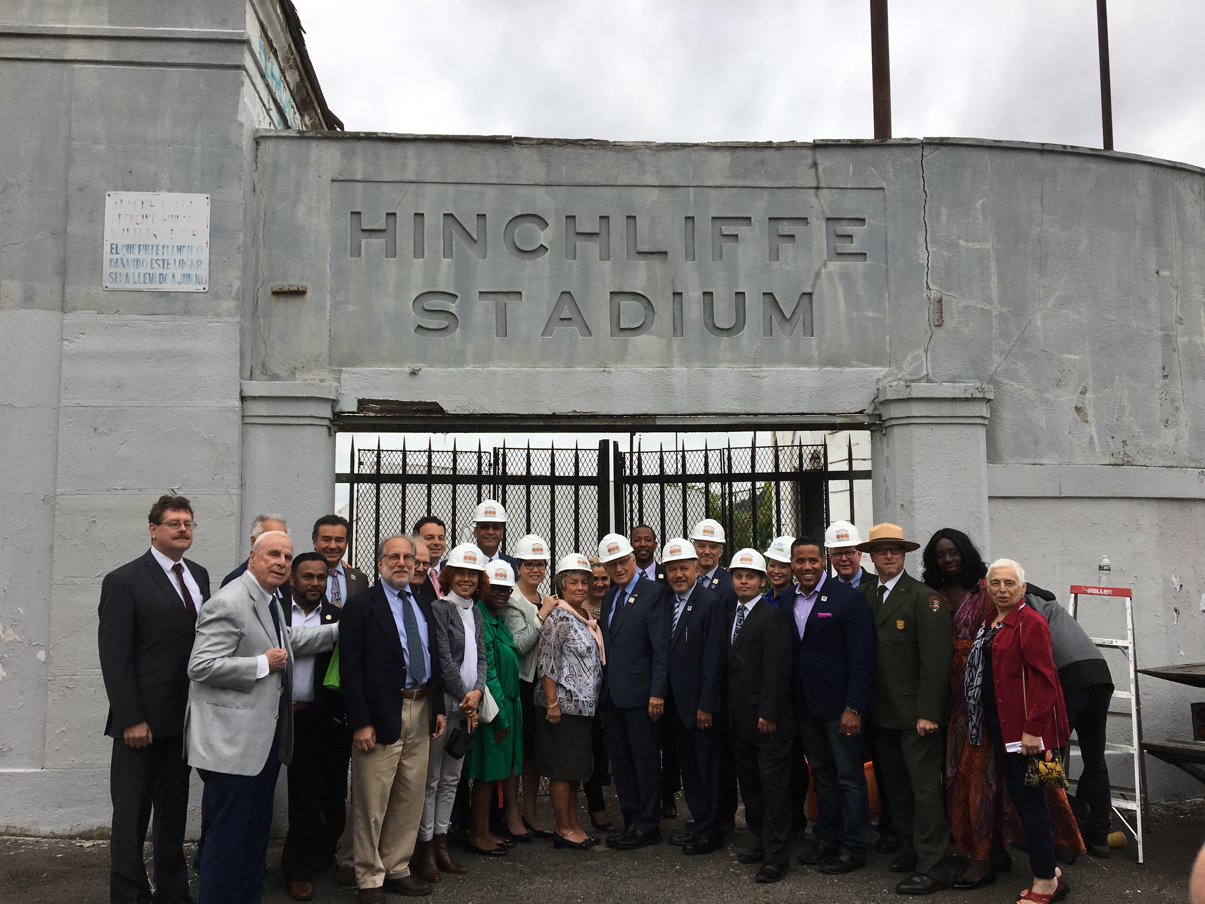 Paterson launches $1.5M Hinchliffe Stadium project
