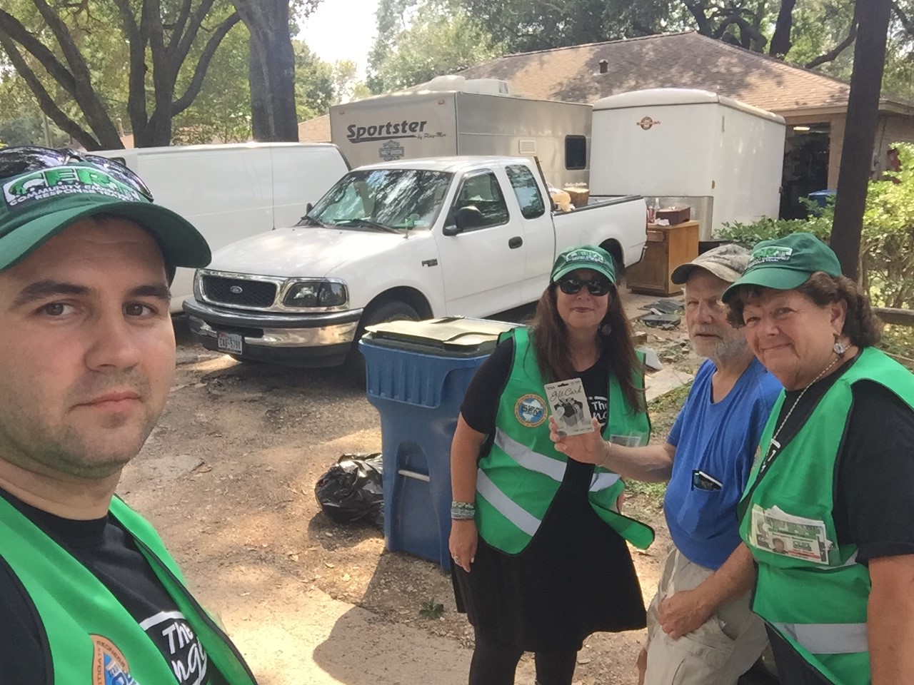 NJ CERT volunteers lend aid in hard-hit Texas areas