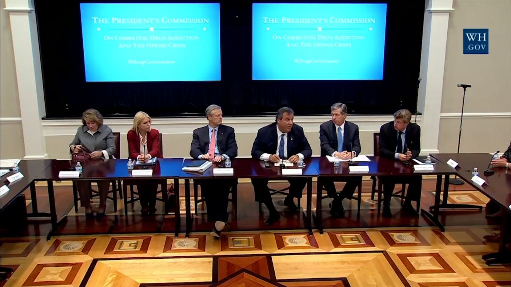 Christie-led opioid commission examines health insurers