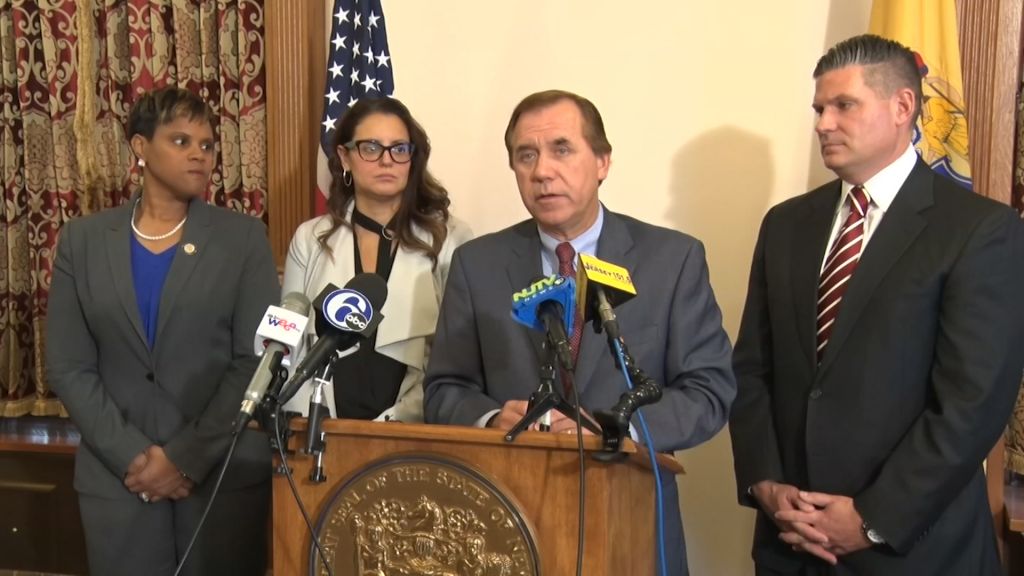 Newly elected Assembly speaker addresses caucus