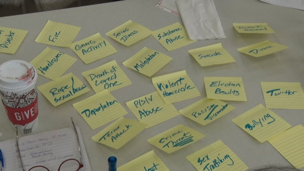 Police and teachers undergo trauma training