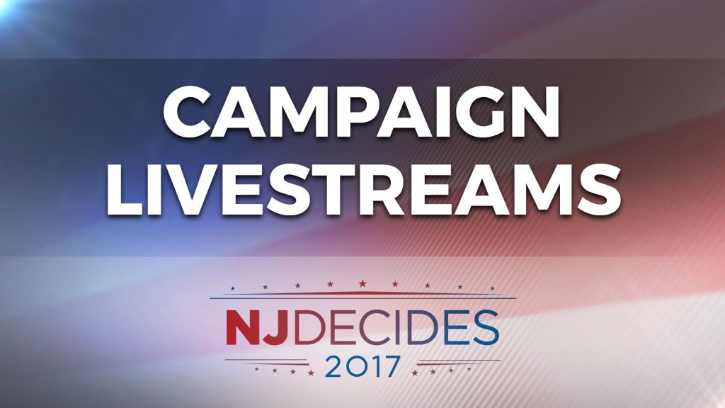 NJ Decides 2017: Campaign headquarters livestreams
