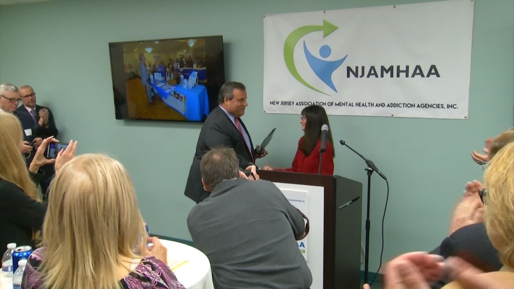 Christie honored for his fight against opioid addiction