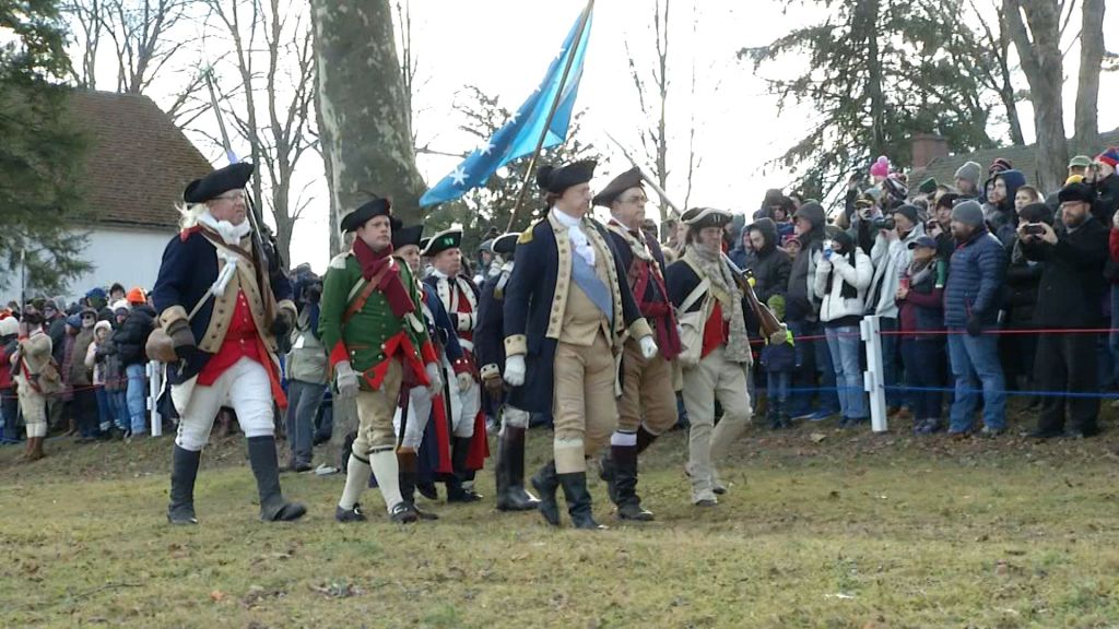 High winds prevent annual re-creation of Washington’s crossing