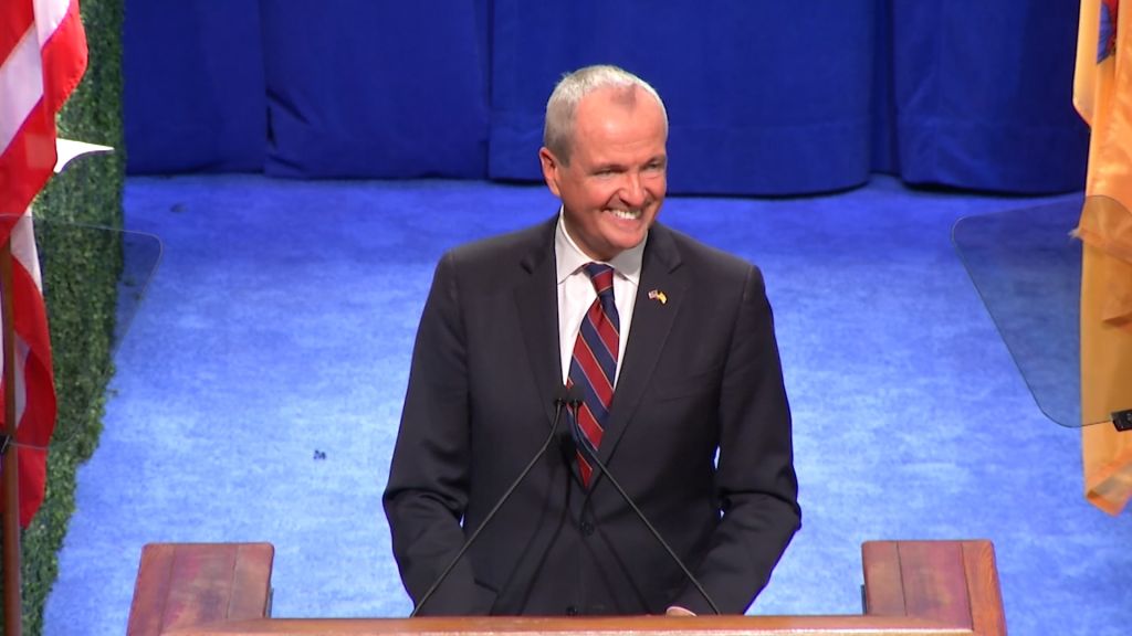 Murphy takes oath promising a new day for New Jersey