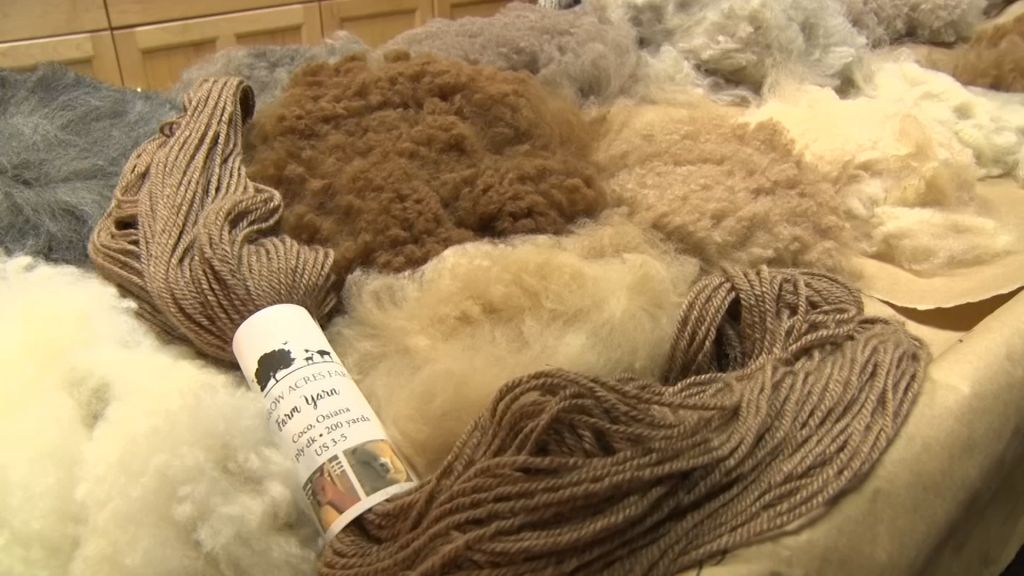 At Arrow Acres Farm, alpaca fleece spun into knitter’s delight