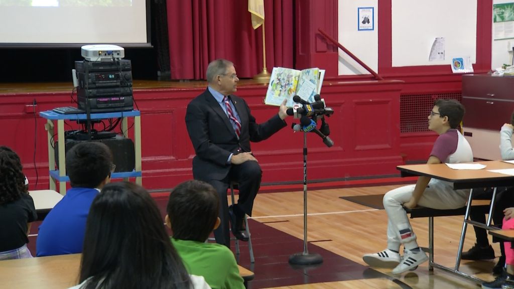 Menendez continues campaign for gun restrictions at Bergen County school