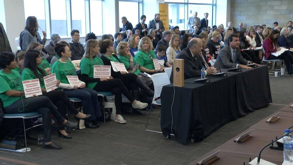 Demand for fair, full school funding dominates NJ Senate budget hearing