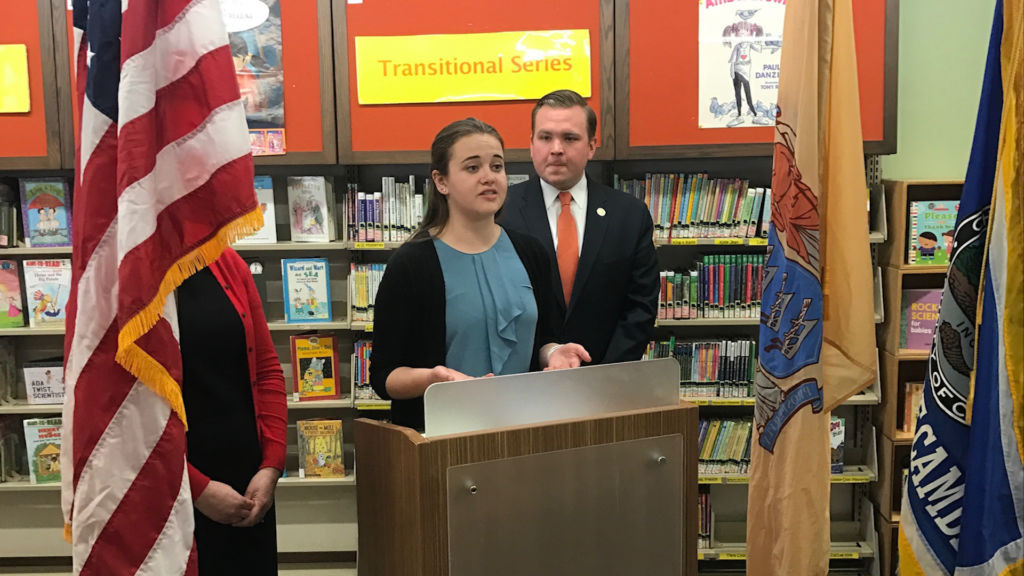 Student provides library resource for children with auditory sensitivities