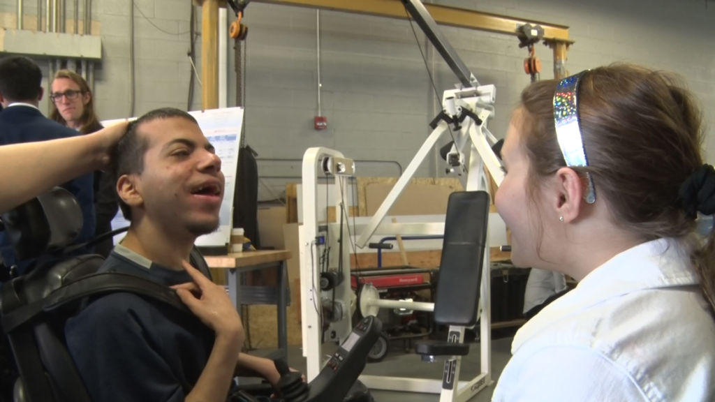 Stevens Institute students design device to help a family