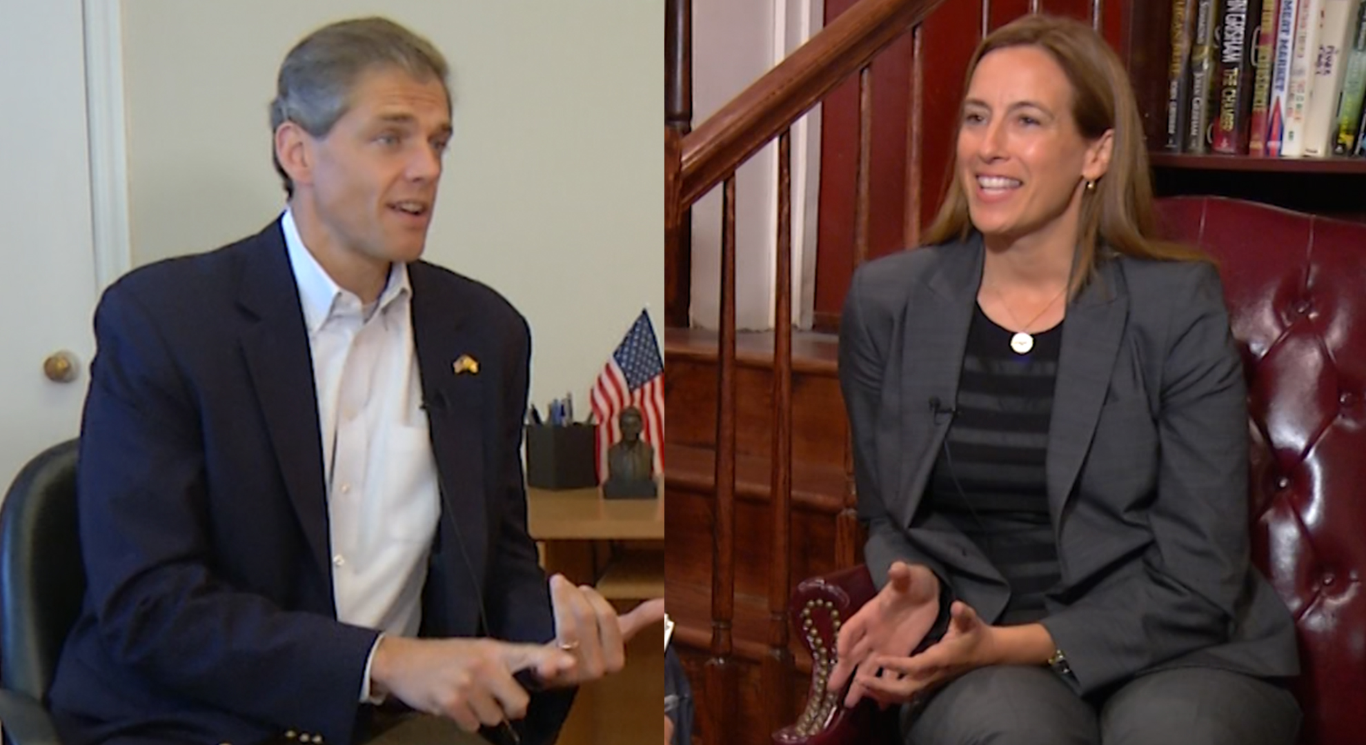 Webber and Sherrill spar over three issues in 11th CD race