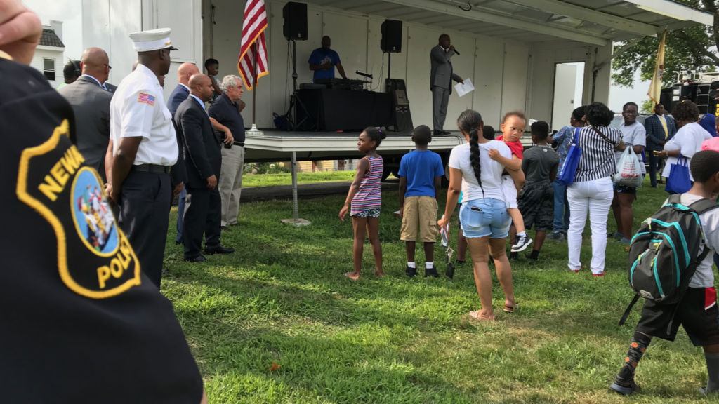 Residents, Newark officials discuss police-community relations during National Night Out