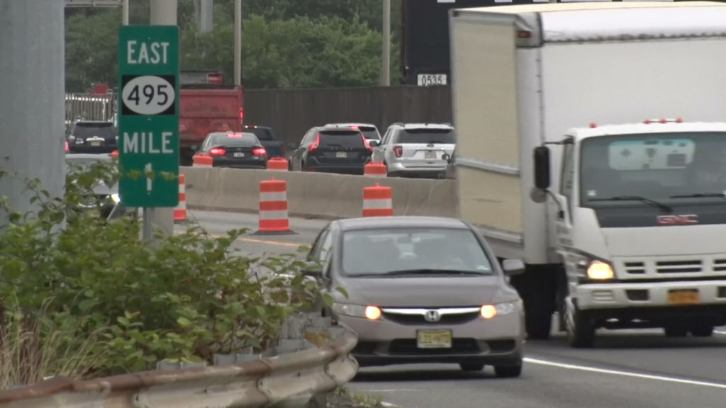 ‘Easy’ commute greets drivers on first day of Route 495 lane closures