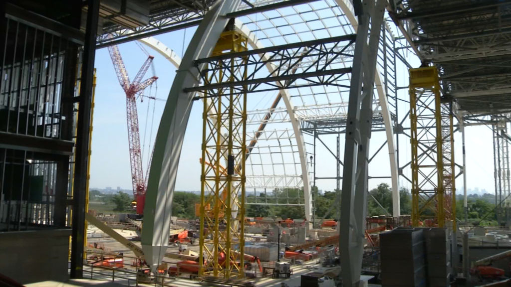 American Dream megamall builds toward spring 2019 opening