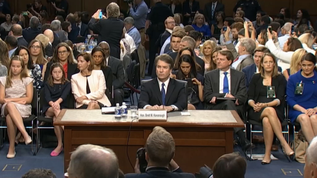 Contentious first day of Judge Kavanaugh’s confirmation hearing