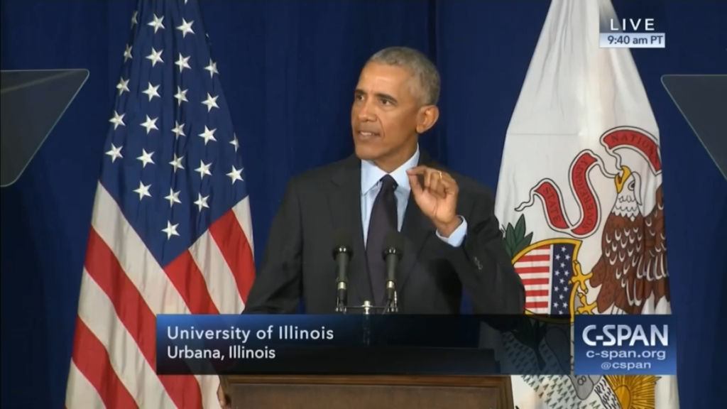 Obama takes aim at Trump and the GOP ahead of midterms