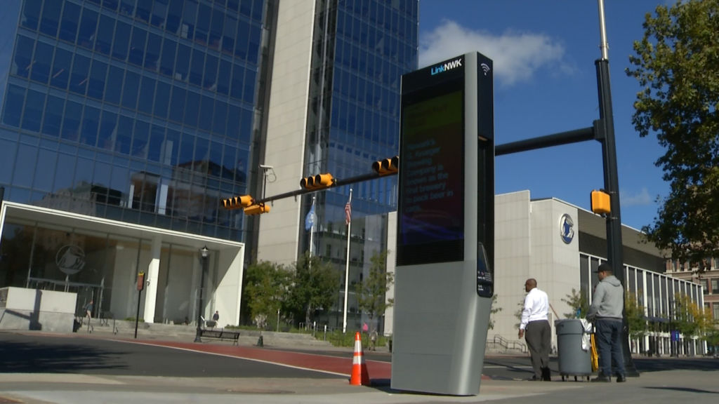Kiosks herald Newark’s high-tech hub surge
