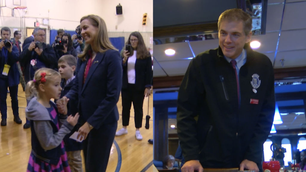 Sherrill and Webber make final push to get out the vote
