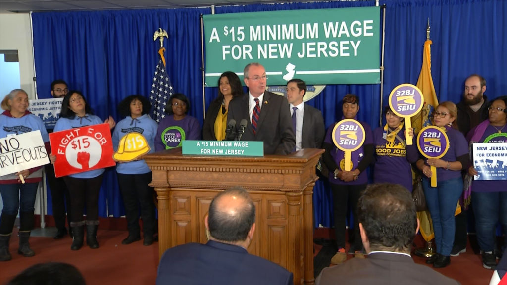Murphy wants $15 minimum wage bill before the end of the year