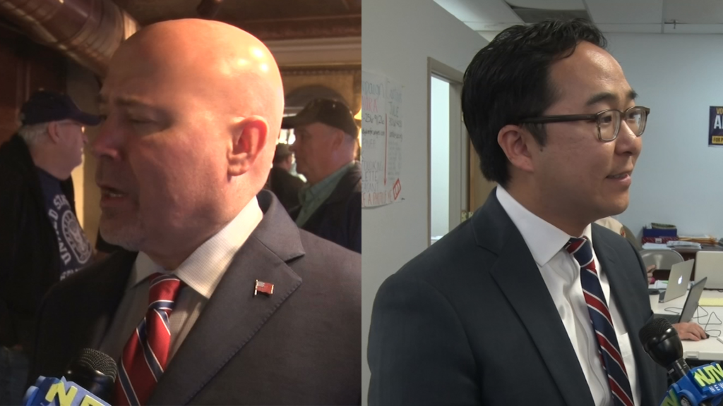Kim declares victory in Congressional race, MacArthur says votes still out