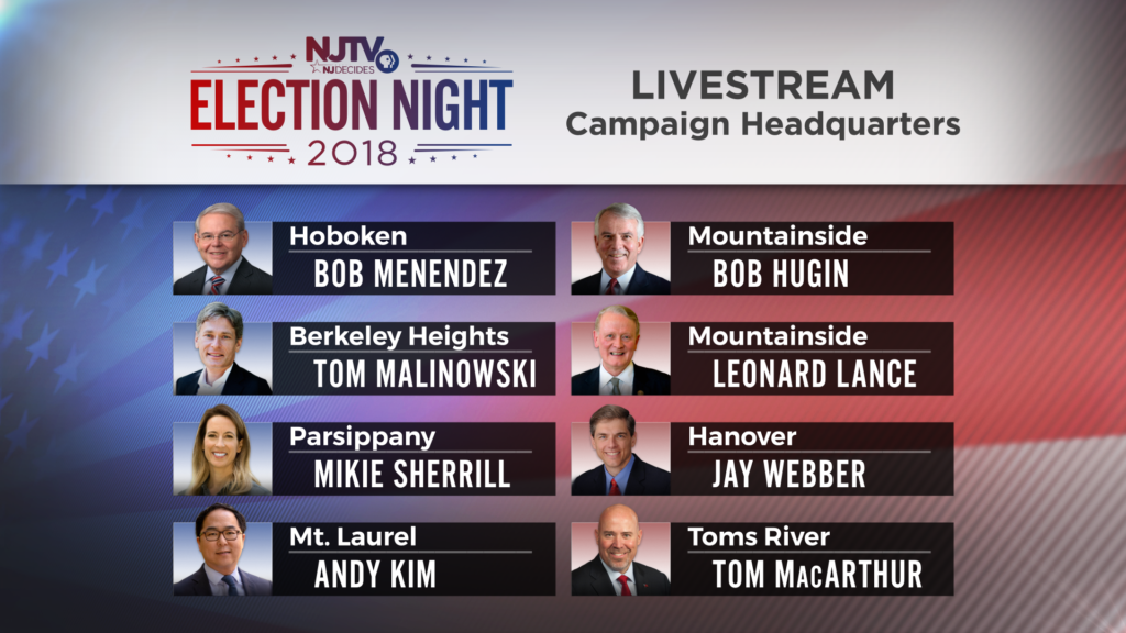 LIVE: New Jersey Election Night Headquarters