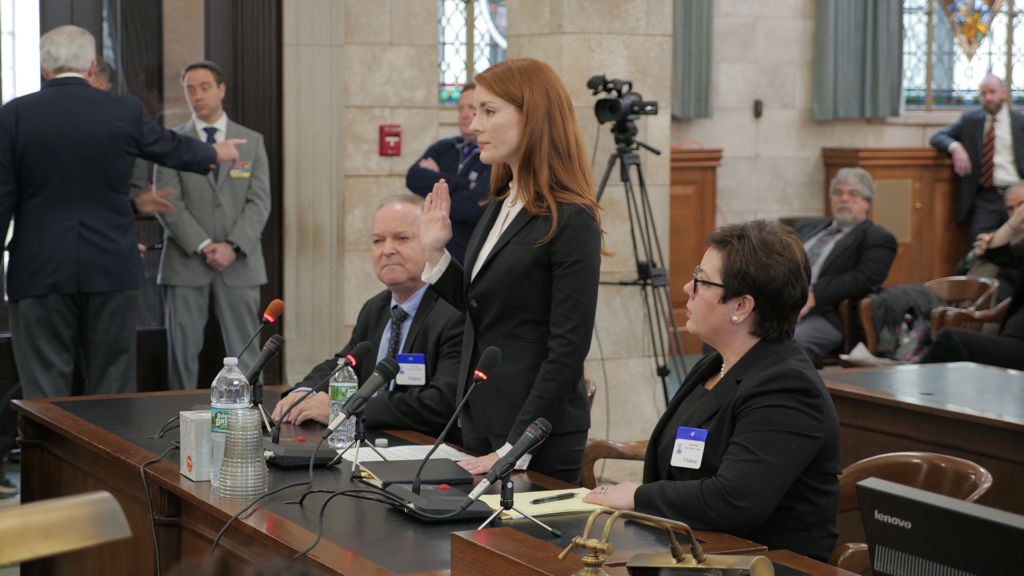 Katie Brennan testifies assault allegation ‘went unheard’ by Murphy administration