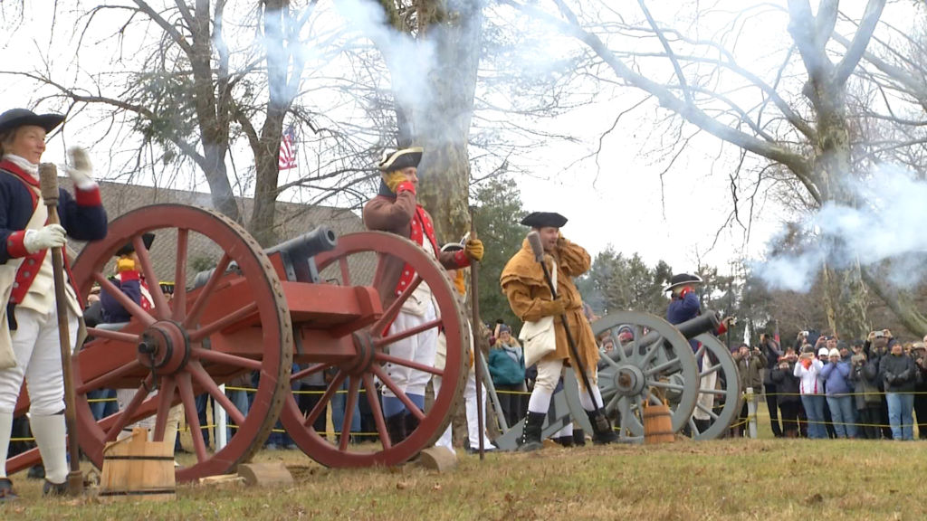 In annual tradition, Washington’s crossing is brought to life
