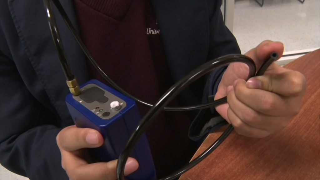 Eighth-grade students work with DEP to study black carbon