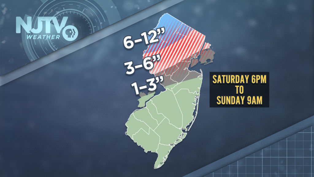 Snow, ice, wind and rain: It’s all on the way this weekend for Jersey
