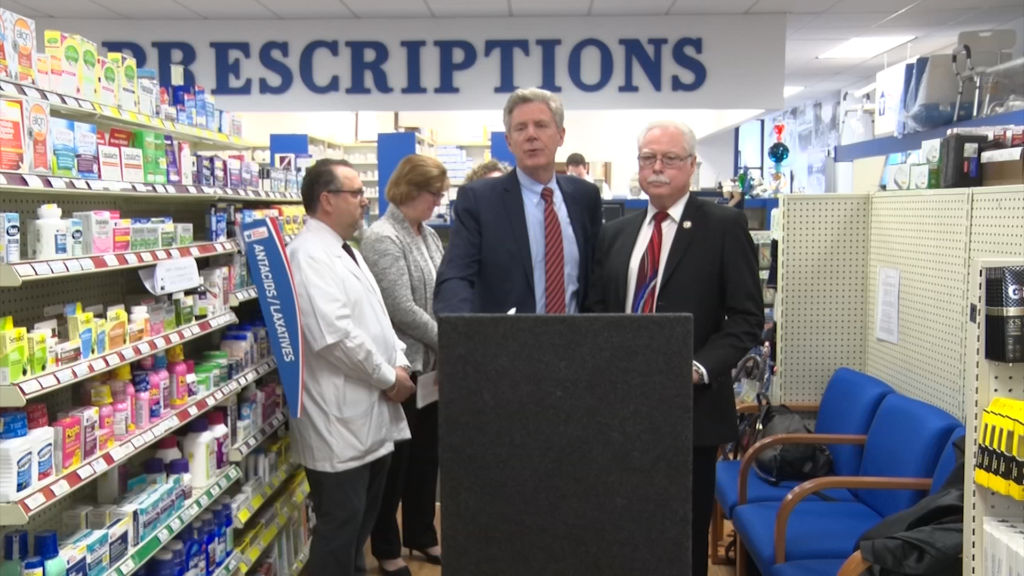 Pallone unveils series of bills aimed at lowering prescription drug costs