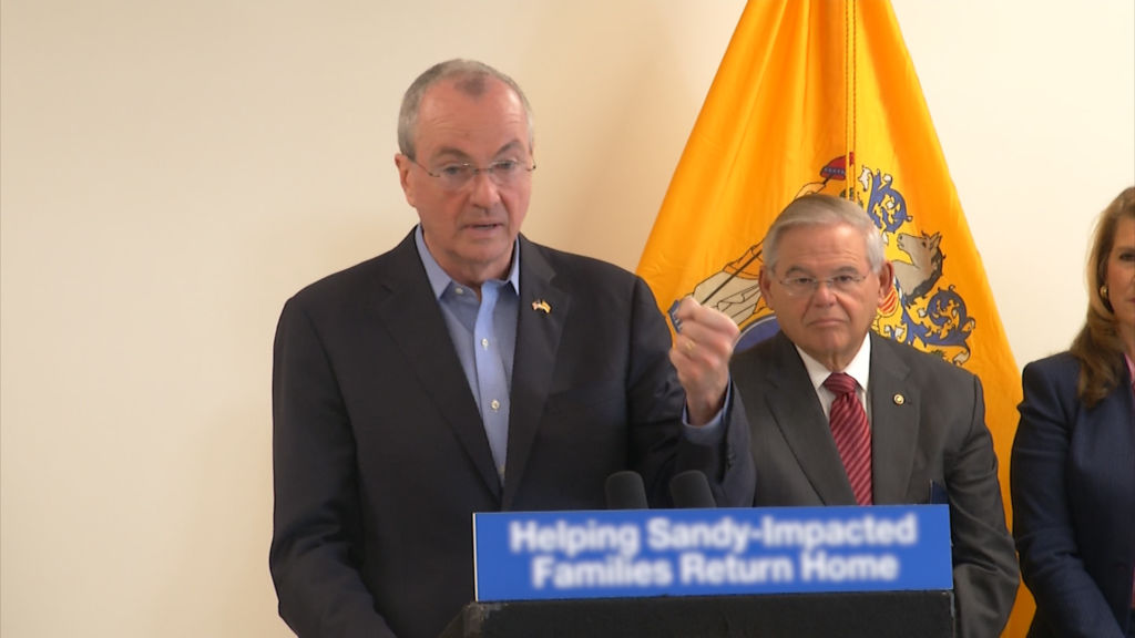 Murphy announces support for families who have still not returned to their homes post-Sandy