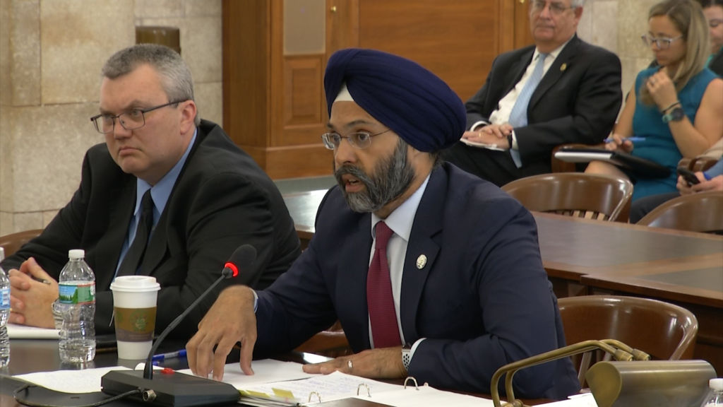 State’s legal personnel take questions in Senate budget hearings