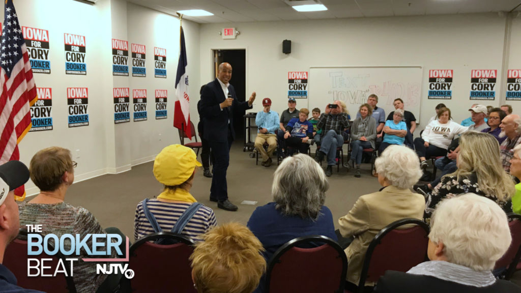 Booker pitches message of love and unity to Iowa Democrats
