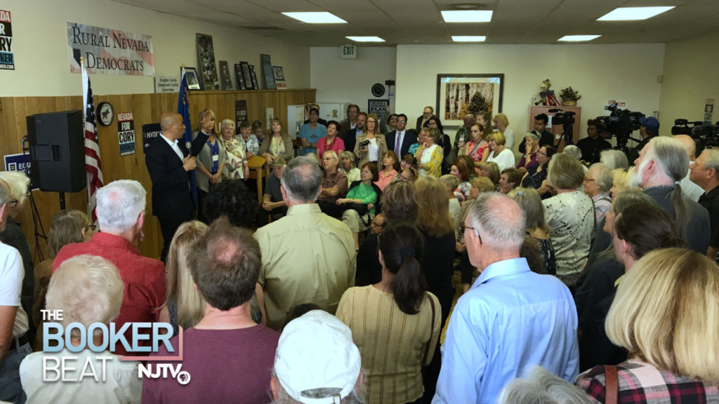 Cory Booker meets with Nevada voters, responds to Mueller Report