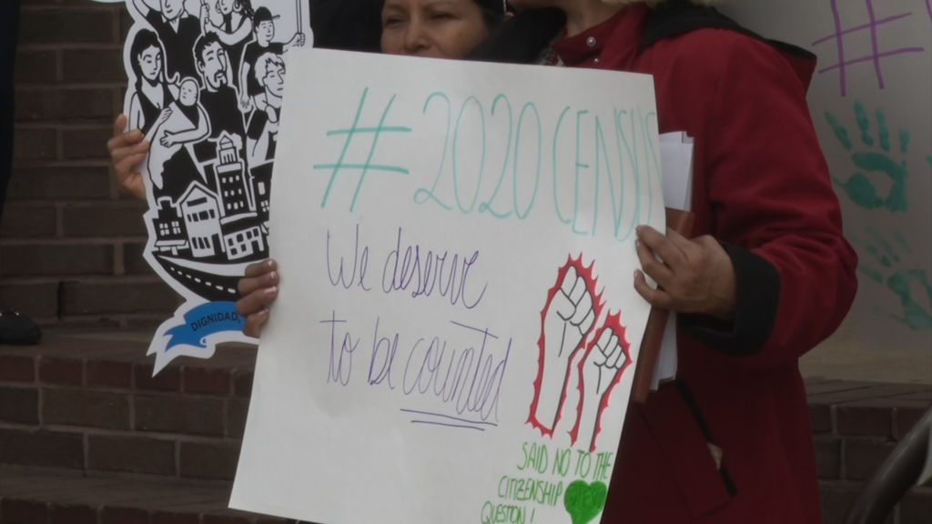 Advocates rally against census citizenship question ahead of Supreme Court hearings