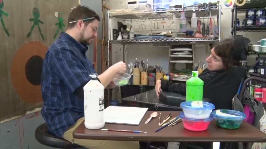 Program brings disabled artists’ visions to life