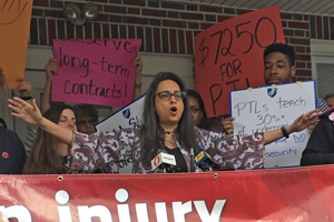 Winning Rutgers Faculty Union Vows to Aid Part-Timers in Contract Battle