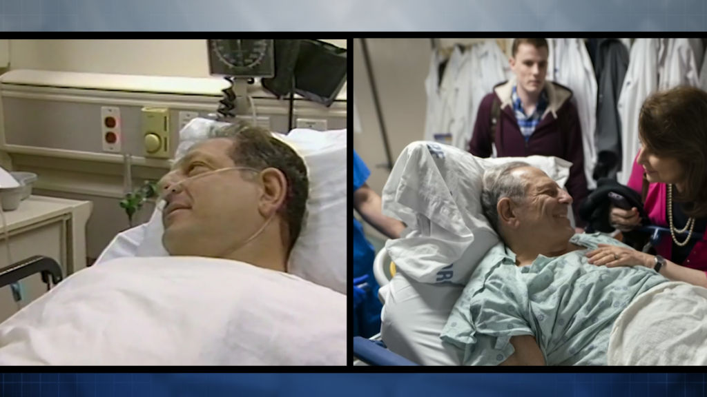 One man’s emotional journey from donor to recipient