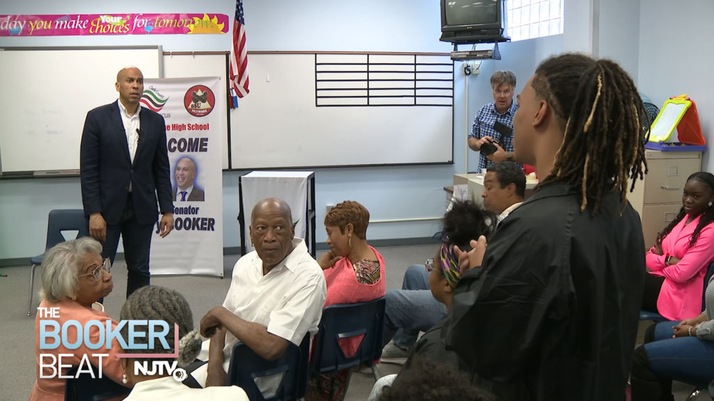 Booker spends day in Nevada discussing guns, voting rights and education