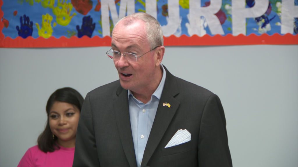 Murphy takes questions on Brennan, budget while pushing pre-K funding